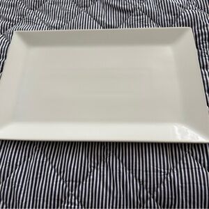 Threshold Classic White Rectangular Serving Platter